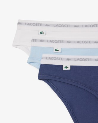 Pack de 3 slips de algodón elástico