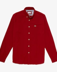 Camisa Regular Fit De Algod&oacute;n Oxford Liso