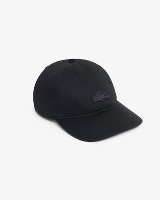 Gorra de sarga de algod&oacute;n con insignia