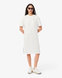 Vestido camisero de algod&oacute;n oversized