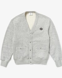 Chaqueta de hombre Lacoste LIVE en felpa con bolsillos e insignia de diamante