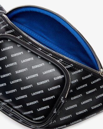 Ri&ntilde;onera de hombre Lacoste LIVE en lona estampada revestida