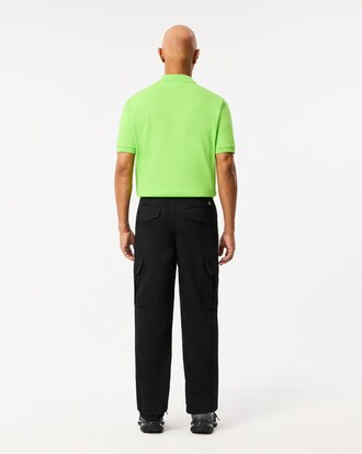 Pantalón cargo de corte recto de algodón