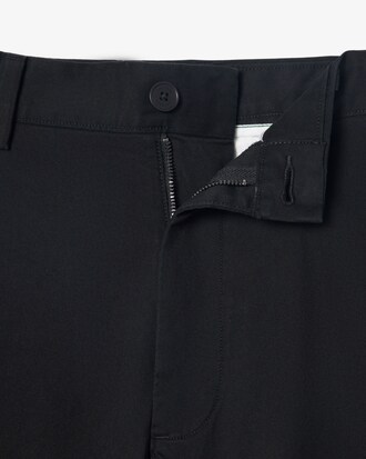 Pantal&oacute;n chino de corte amplio de algod&oacute;n el&aacute;stico