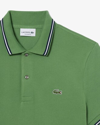 Polo de corte regular L.12.12 con ribetes decorativos