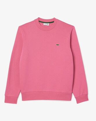Sudadera de cuello redondo de felpa