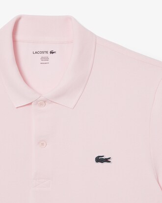 Polo de corte regular de algodón