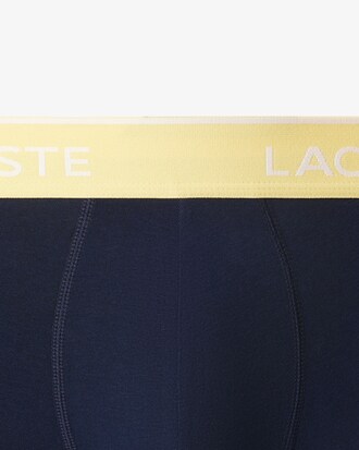 Pack de 3 calzoncillos de algod&oacute;n el&aacute;stico