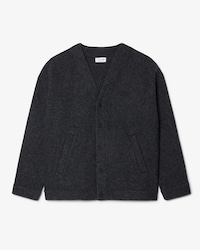 Chaqueta de punto oversize de lana