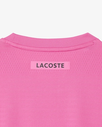Camiseta de tenis de jacquard el&aacute;stico Ultra-Dry