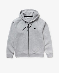 Sudadera de hombre Lacoste Motion en felpa t&eacute;cnica pespunteada con cremallera