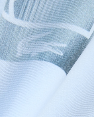 Camiseta de punto jersey con estampado de tenis