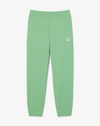 Pantalón de chándal de felpa con logotipo
