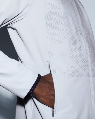 Chaqueta de hombre Lacoste SPORT Golf en tejido el&aacute;stico resistente al agua con cremallera