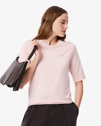 Camiseta de manga francesa de algodón suave