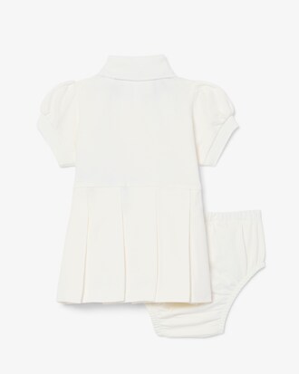 Conjunto de beb&eacute; de piqu&eacute; el&aacute;stico