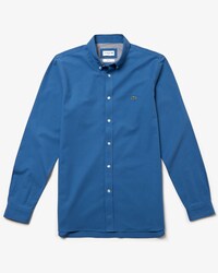 Camisa de hombre slim fit en algod&oacute;n Oxford el&aacute;stico