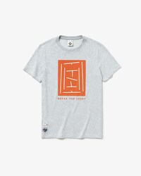 Camiseta de hombre Lacoste SPORT French Open Edition con cuello redondo