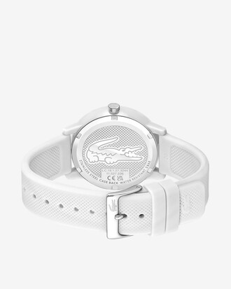 Reloj de hombre Lacoste.12.12 con correa de silicona blanca