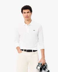 Vestido polo de manga larga de corte ajustado L.12.12