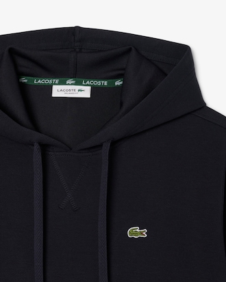 Sudadera con capucha de piqué