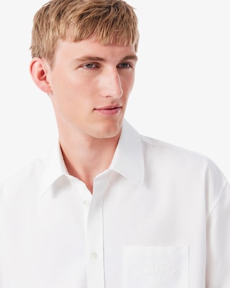 Camisa Oxford de corte holgado