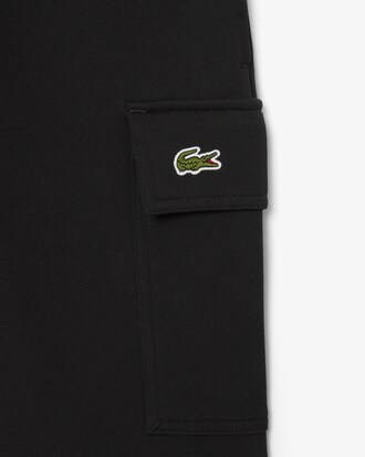 Pantalón corto cargo de felpa de algodón