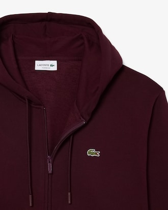 Sudadera con capucha de felpa