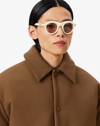 Chaqueta acolchada de mezcla de lana Runway