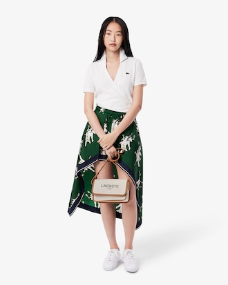 Bolso de mensajero con solapa Heritage de lona
