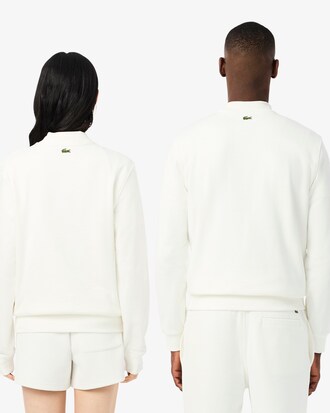Sudadera de felpa estampada