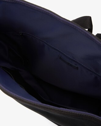 Men's L.12.12 Concept Coated Petit Piqu&eacute; Canvas Rolled Backpack