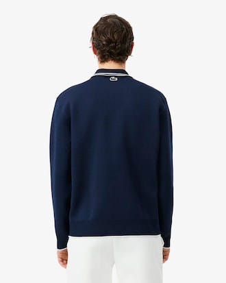 Sudadera de tenis con cremallera y cuello polo Heritage