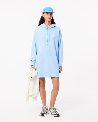Vestido tipo sudadera de felpa oversized