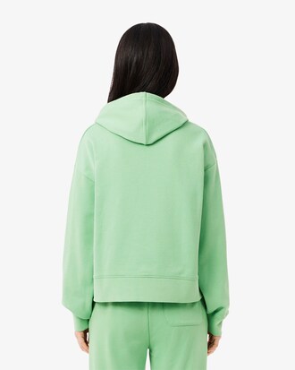 Sudadera con capucha de felpa con logotipo