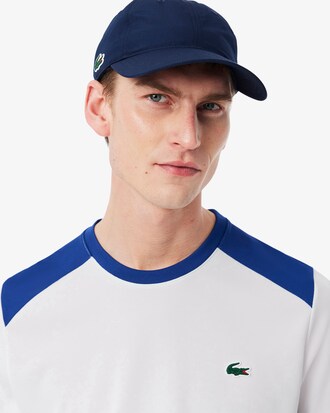 Camiseta deportiva con bloques de color y estampado XL