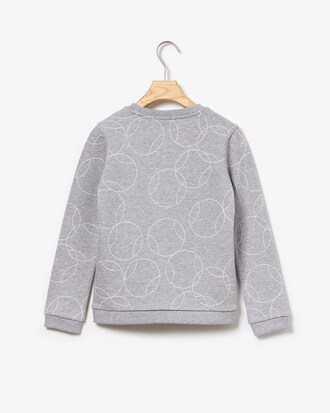 Sudadera de ni&ntilde;a Lacoste SPORT French Open Edition estampada