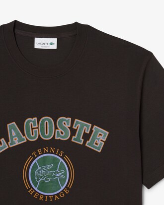 Camiseta de algodón estampada