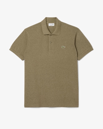Polo jaspeado de corte clásico L.12.12