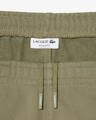 Pantal&oacute;n corto de felpa de corte regular con raya de logotipo