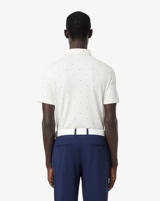 Polo de golf de corte regular con estampado