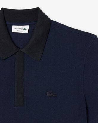 Polo de minipiqué de corte regular