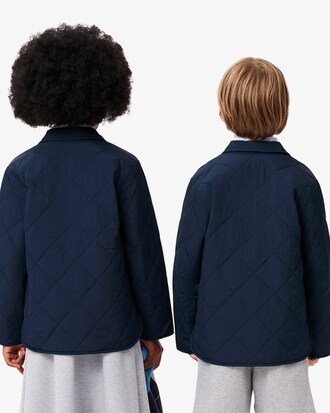 Sobrecamisa acolchada de cuadros escoceses