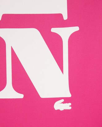 Camiseta gráfica de satén Runway