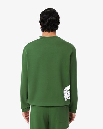 Sudadera loungewear de felpa estampada