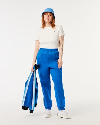 Camiseta de canalé de algodón de corte ajustado