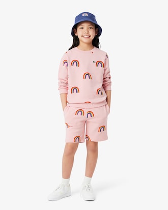 Sudadera de felpa estampada