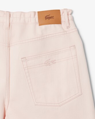 Denim de corte ancho