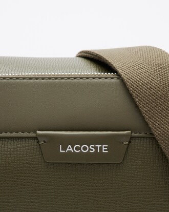 Bolsa con cierre de solapa Ossian de piel