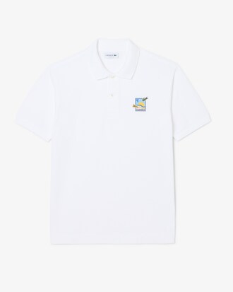 Polo con insignia decorativa L.12.12 Lacoste x Club Med